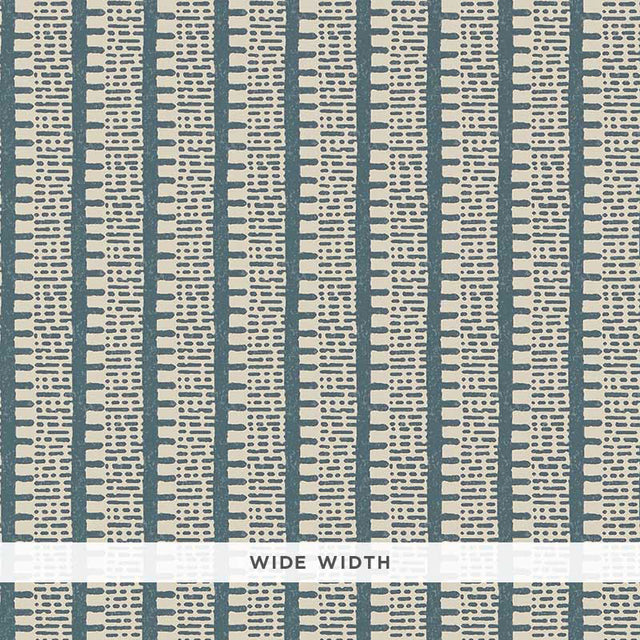 Schumacher Kiosk Peacock Blue Wallpaper - Eade's Wallpaper