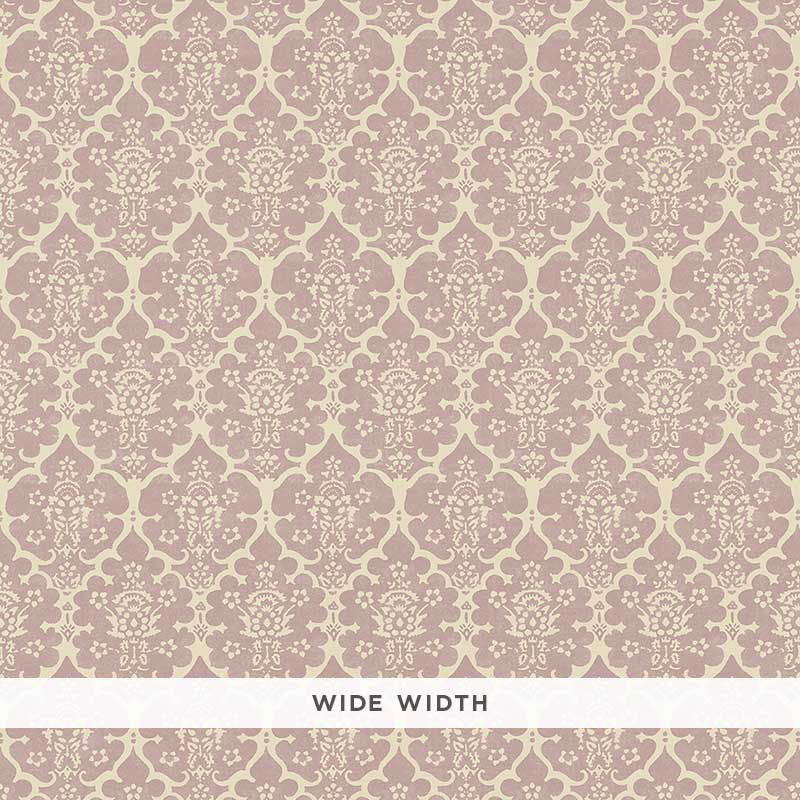 Schumacher Burley Lilac Wallpaper