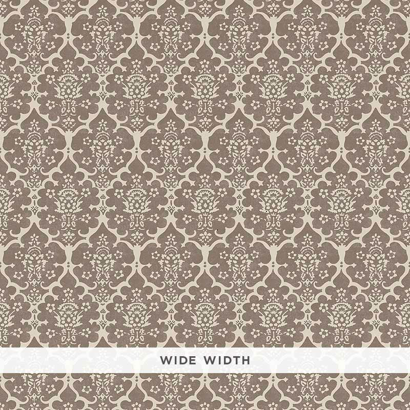 Schumacher Burley Berber Brown Wallpaper