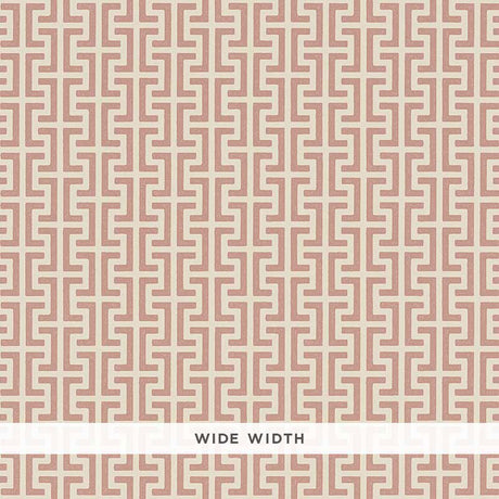 Schumacher Temple Pink Wallpaper - Eade's Wallpaper