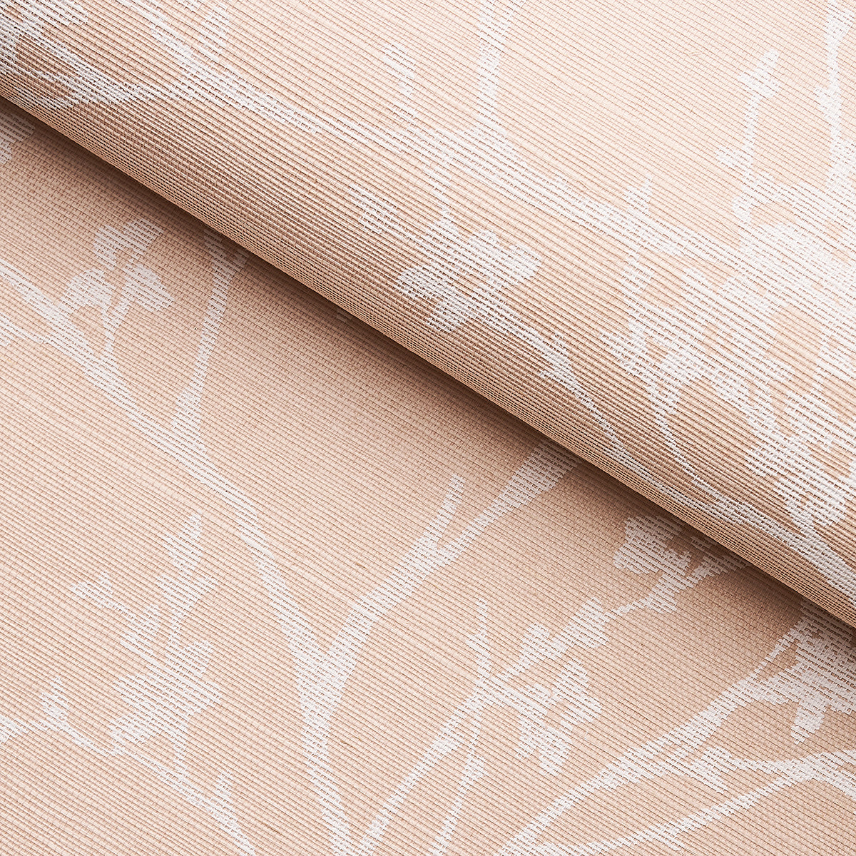 Schumacher Twiggy Sisal Petal Wallpaper - Eade's Wallpaper