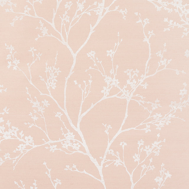 Schumacher Twiggy Sisal Petal Wallpaper - Eade's Wallpaper
