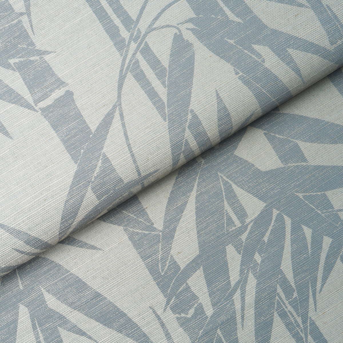 Schumacher Les Bambous Sisal Mineral Wallpaper - Eade's Wallpaper
