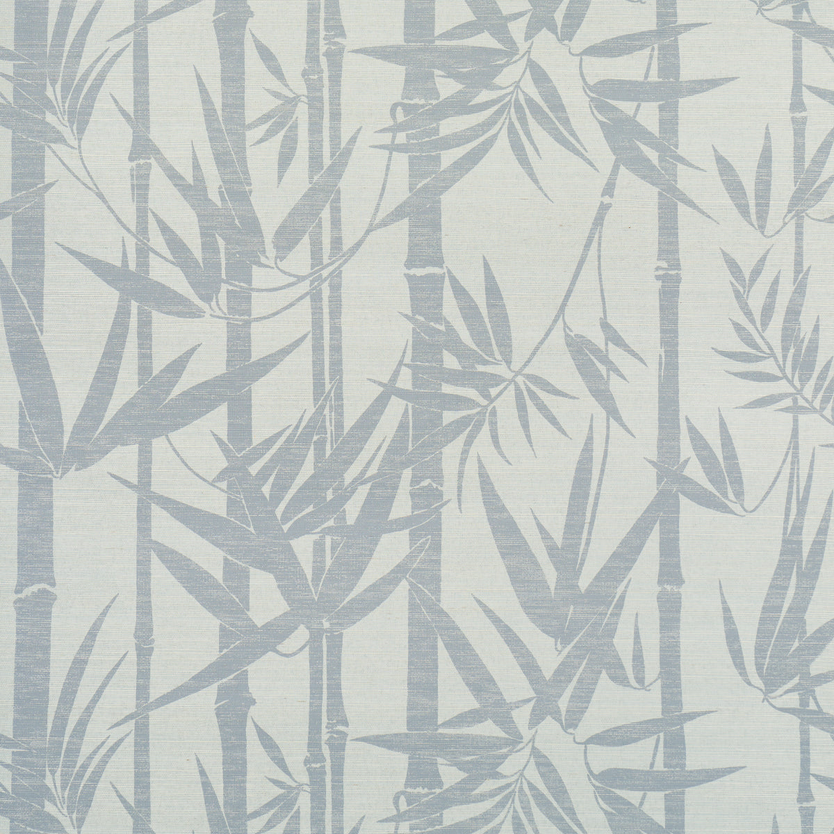 Schumacher Les Bambous Sisal Mineral Wallpaper - Eade's Wallpaper