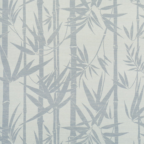 Schumacher Les Bambous Sisal Mineral Wallpaper - Eade's Wallpaper
