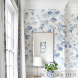 Schumacher Weeping Pine Slate Wallpaper