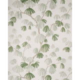 Schumacher Weeping Pine Sage Wallpaper