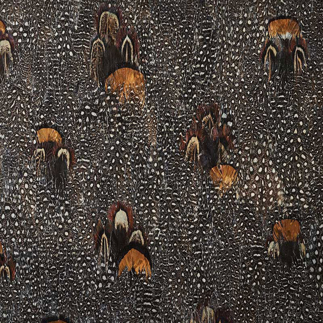 Schumacher 5008395 LODESTONE in CORAL Wallpaper - PLUME