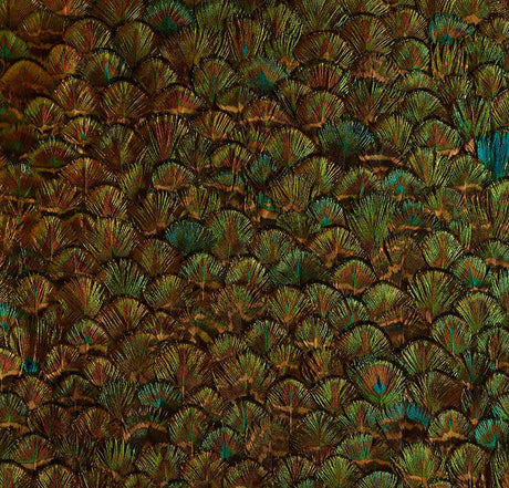 Schumacher 5008396 PERIDOT in EMERALD Wallpaper - PLUME