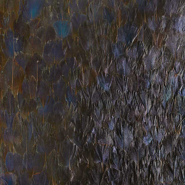 Schumacher 5008398 SAPPHIRE in BRONZE VIOLET Wallpaper - PLU