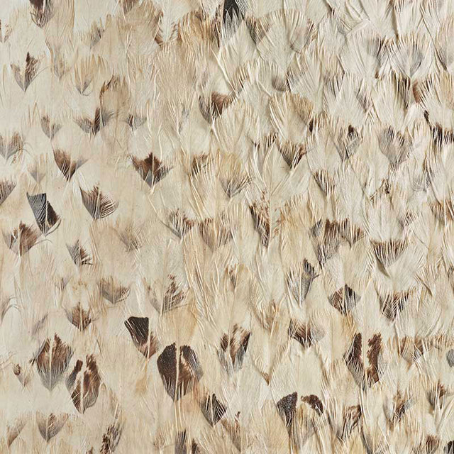 Schumacher 5008399 PLATINUM in SMOKY GRAY Wallpaper - PLUME