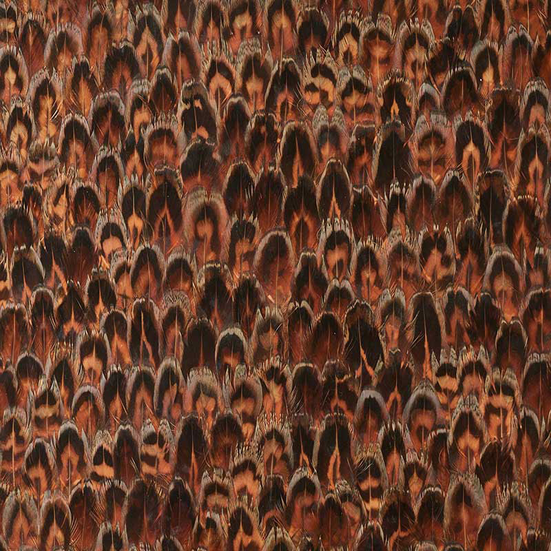 Schumacher 5008402 AGATE in CHESTNUT Wallpaper - PLUME