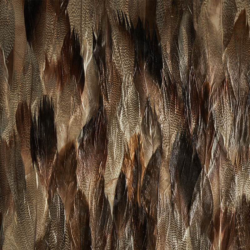 Schumacher 5008406 IRIDIUM in TAIL Wallpaper - PLUME