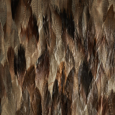Schumacher 5008406 IRIDIUM in TAIL Wallpaper - PLUME