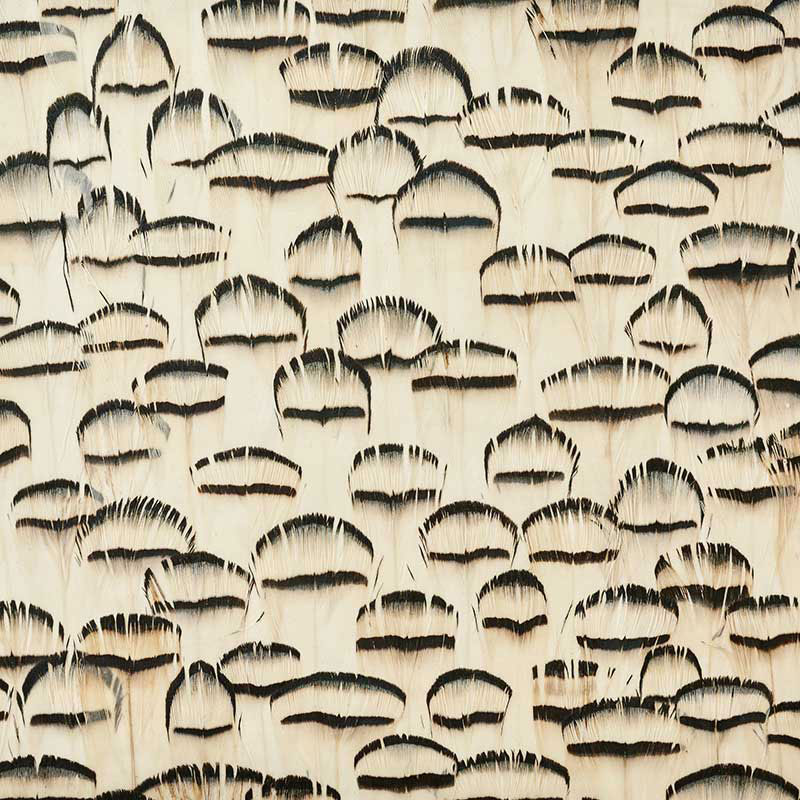 Schumacher 5008407 OPAL in WHITE Wallpaper - PLUME
