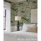 Schumacher Lotus Garden Jade Wallpaper - Eade's Wallpaper