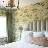 Schumacher Lotus Garden Parchment Wallpaper