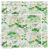 Schumacher Lotus Garden Leaf Wallpaper - Eade's Wallpaper
