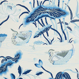 Schumacher Lotus Garden Porcelain Wallpaper - Eade's Wallpaper