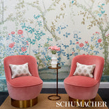 Schumacher Madame De Pompadour Panel Set Alabaster Wallpaper