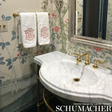 Schumacher 5008541 MADAME DE POMPADOUR PANEL SET in AQUA Wal