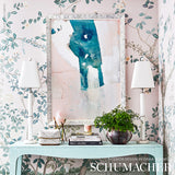 Schumacher Madame De Pompadour Panel Set Blush Wallpaper - Eade's Wallpaper