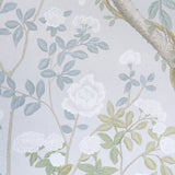 Schumacher Madame De Pompadour Panel Set Grey Wallpaper - Eade's Wallpaper