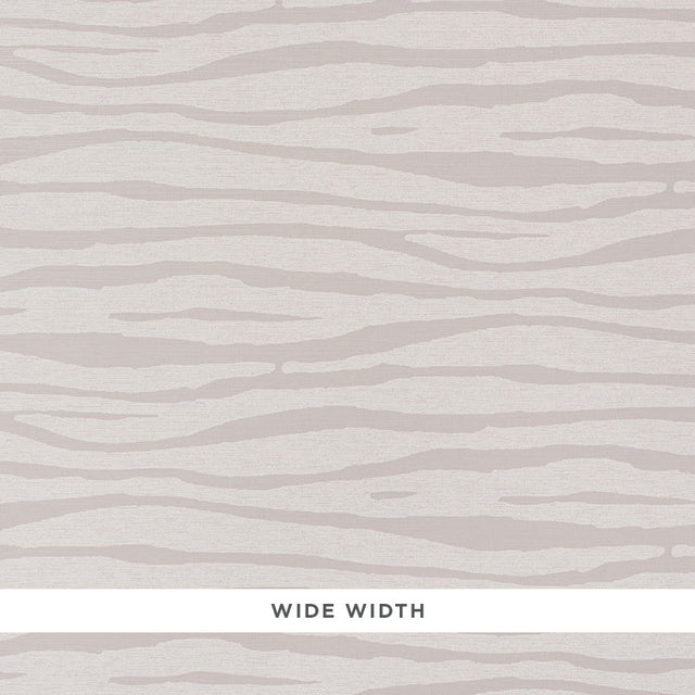 Schumacher Ripple Vinyl Taupe Wallpaper - Eade's Wallpaper