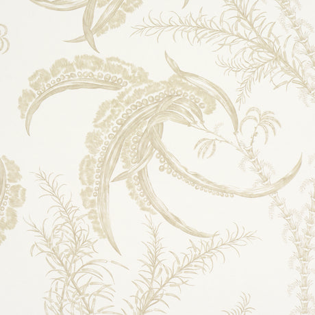Schumacher 5008722 OCEAN TOILE in SAND Wallpaper - A LOVE AF