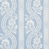 Schumacher Versailles Blue Wallpaper