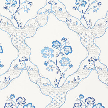 Schumacher Marella Delft Wallpaper - Eade's Wallpaper