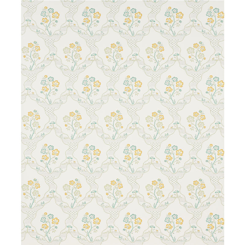 Schumacher Marella Leaf Wallpaper - Eade's Wallpaper