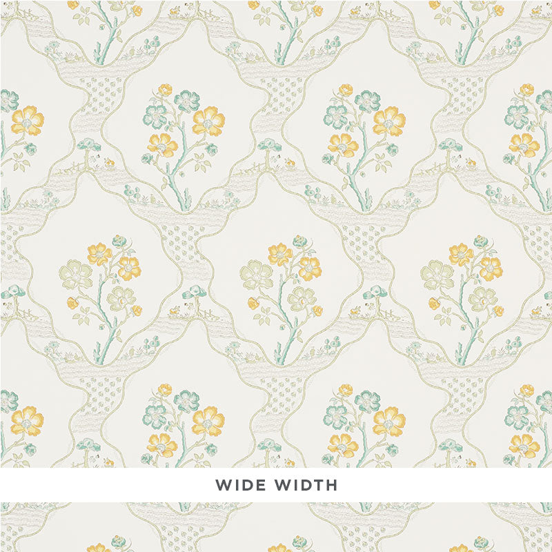 Schumacher Marella Leaf Wallpaper - Eade's Wallpaper