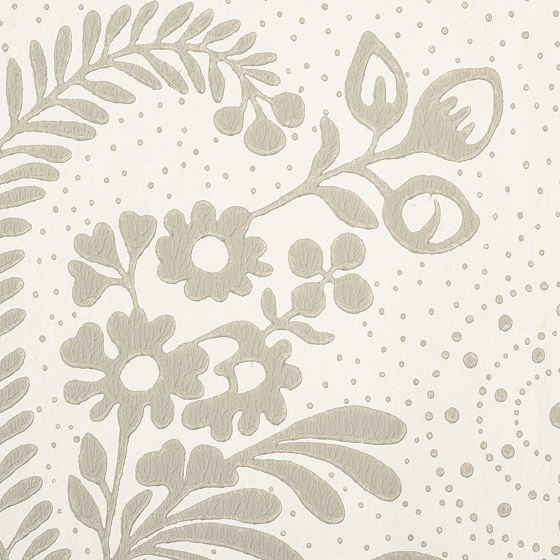 Schumacher Millicent Grisaille Wallpaper - Eade's Wallpaper