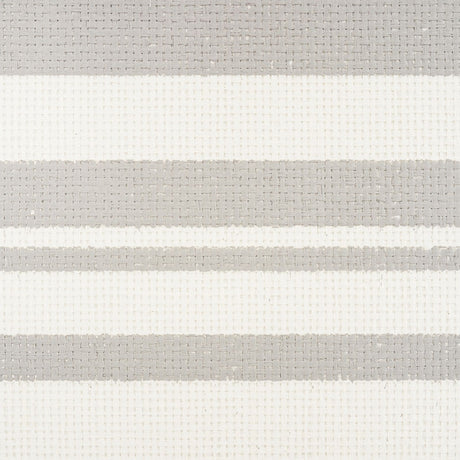 Schumacher Horizon Paperweave Grey Wallpaper