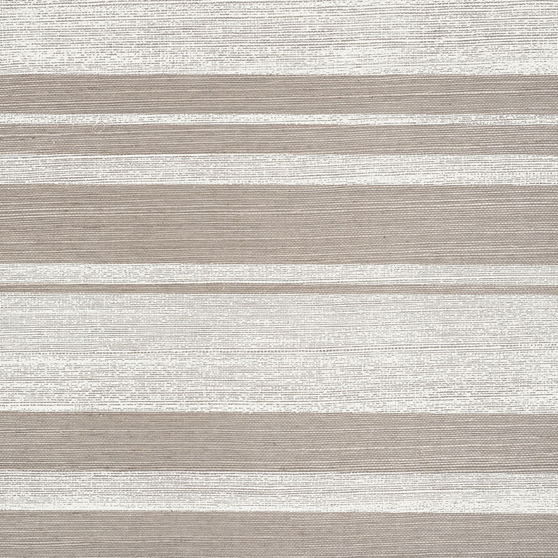 Schumacher Horizon Sisal Charcoal Wallpaper