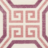 Schumacher Octavia Sisal Cinnabar Wallpaper - Eade's Wallpaper