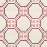 Schumacher Octavia Sisal Cinnabar Wallpaper - Eade's Wallpaper