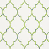 Schumacher Algiers Paperweave Leaf Wallpaper