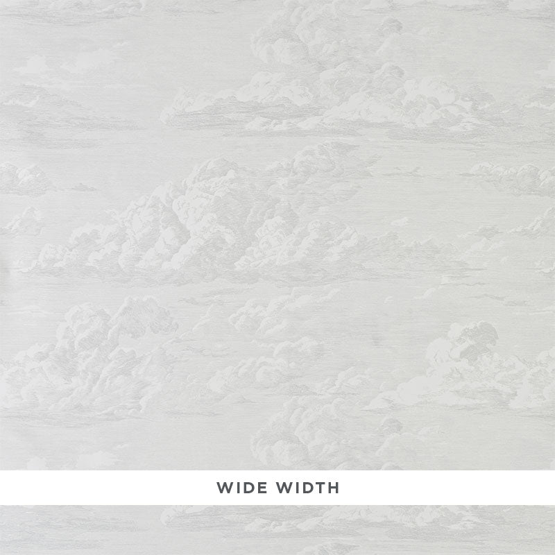 Schumacher Cloud Toile Quartz Wallpaper