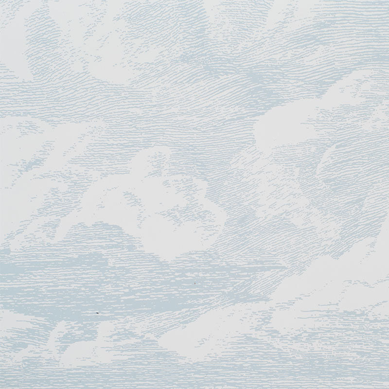 Schumacher Cloud Toile Mineral Wallpaper