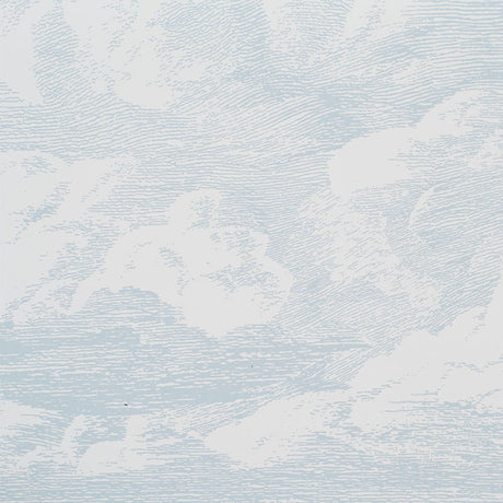 Schumacher Cloud Toile Mineral Wallpaper
