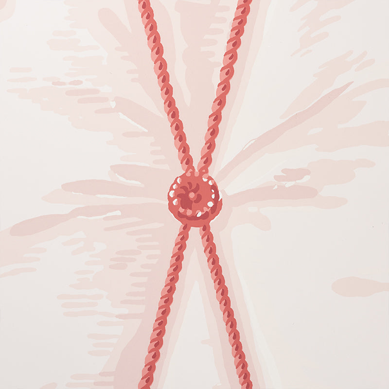 Schumacher Drapery Blush Wallpaper