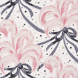 Schumacher Plumes Et Rubans Blush Wallpaper - Eade's Wallpaper