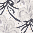 Schumacher Plumes Et Rubans Champagne Wallpaper - Eade's Wallpaper