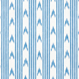Schumacher Santa Barbara Ikat Indigo Wallpaper - Eade's Wallpaper