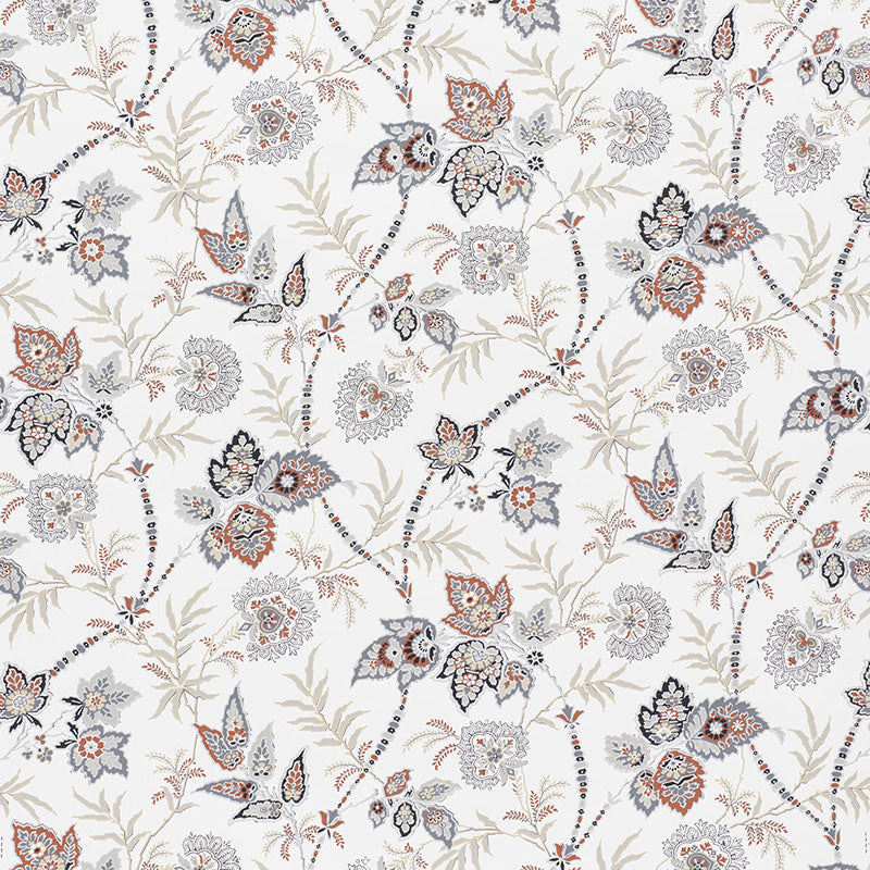 Schumacher Emperor'S Vine Neutral Wallpaper