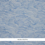 Schumacher Jete Blue Wallpaper