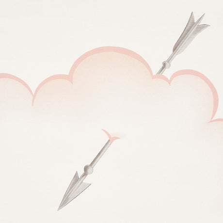 Schumacher Mercurio Blush Wallpaper - Eade's Wallpaper