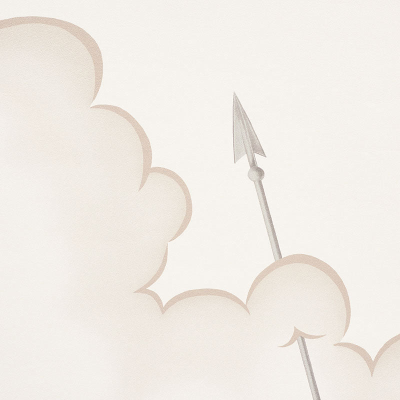 Schumacher Mercurio Natural Wallpaper - Eade's Wallpaper